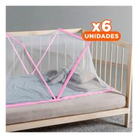 Pack6 Pantalla Plegable 130x190cm Versatil y Ligera y Practica Rosado YRegalo Sticker
