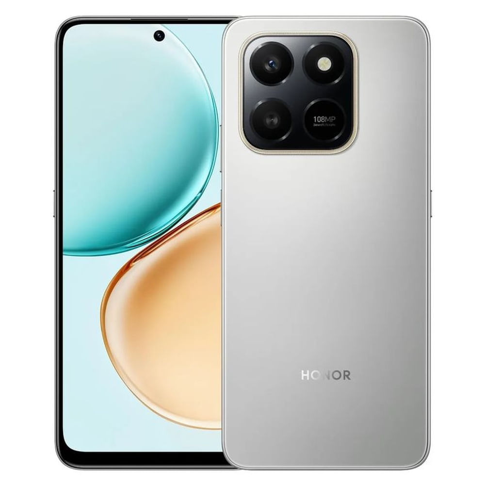 Honor X7D 4G, 8GB Ram - 256GB, Color Silver