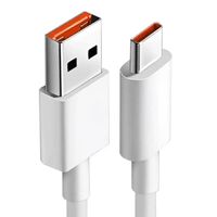 CABLE DE CARGA RAPIDA ORIGINAL XIAOMI 6A USB -A A USB-C