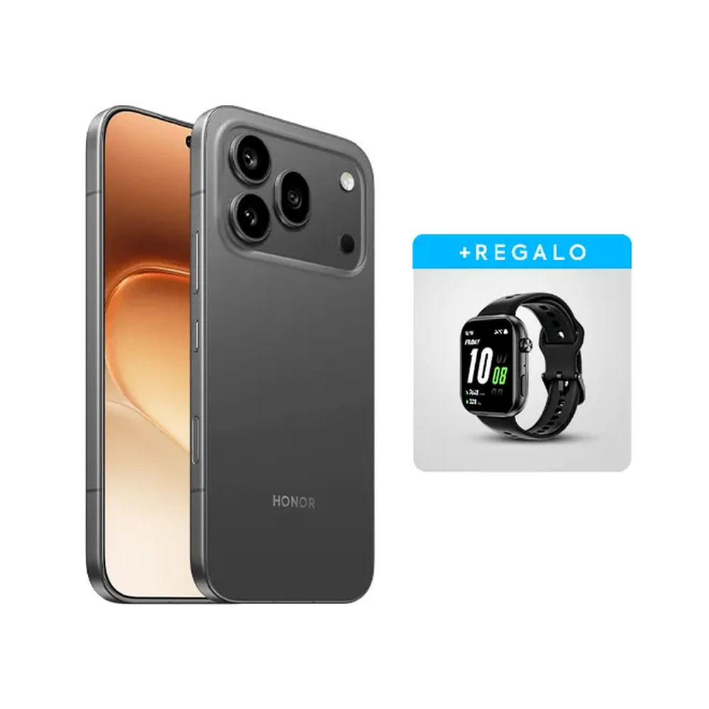 HONOR 600 5G BLACK 8RAM 256GB WATCH 2i - EQUIPO REGISTRADO