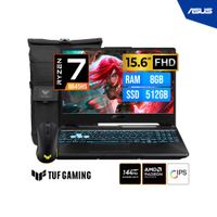 LAPTOP ASUS TUF GAMING A15 FA506NCG 15.6 FHD IPS Ryzen 7 8845HS 8G DDR5 512 GB RTX 3050 4GB FreeDOS