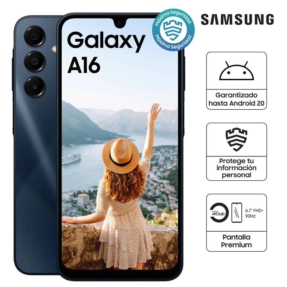 Celular Samsung Galaxy A16 4GB 128GB 6.7 Negro