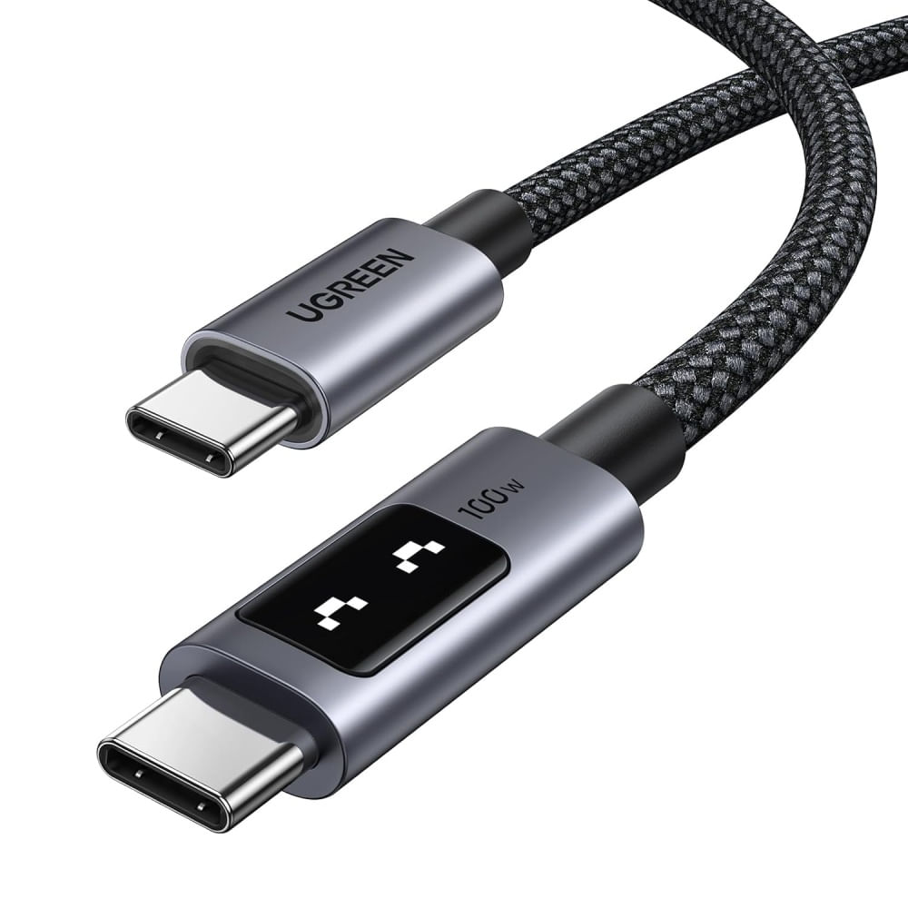 Cable UGREEN L509 35501 USB-C A USB-C 100W 1 M Con Pantalla LED