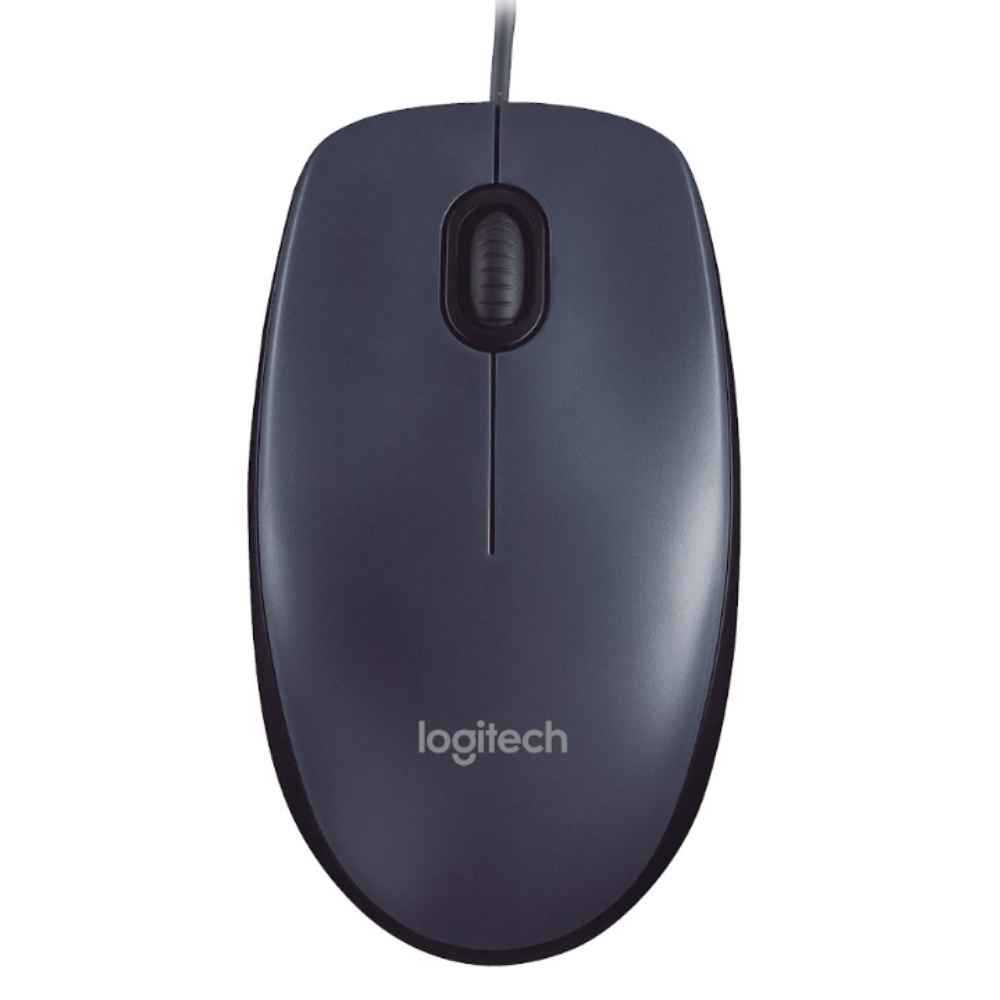 Mouse Logitech M90 Cable Usb Black