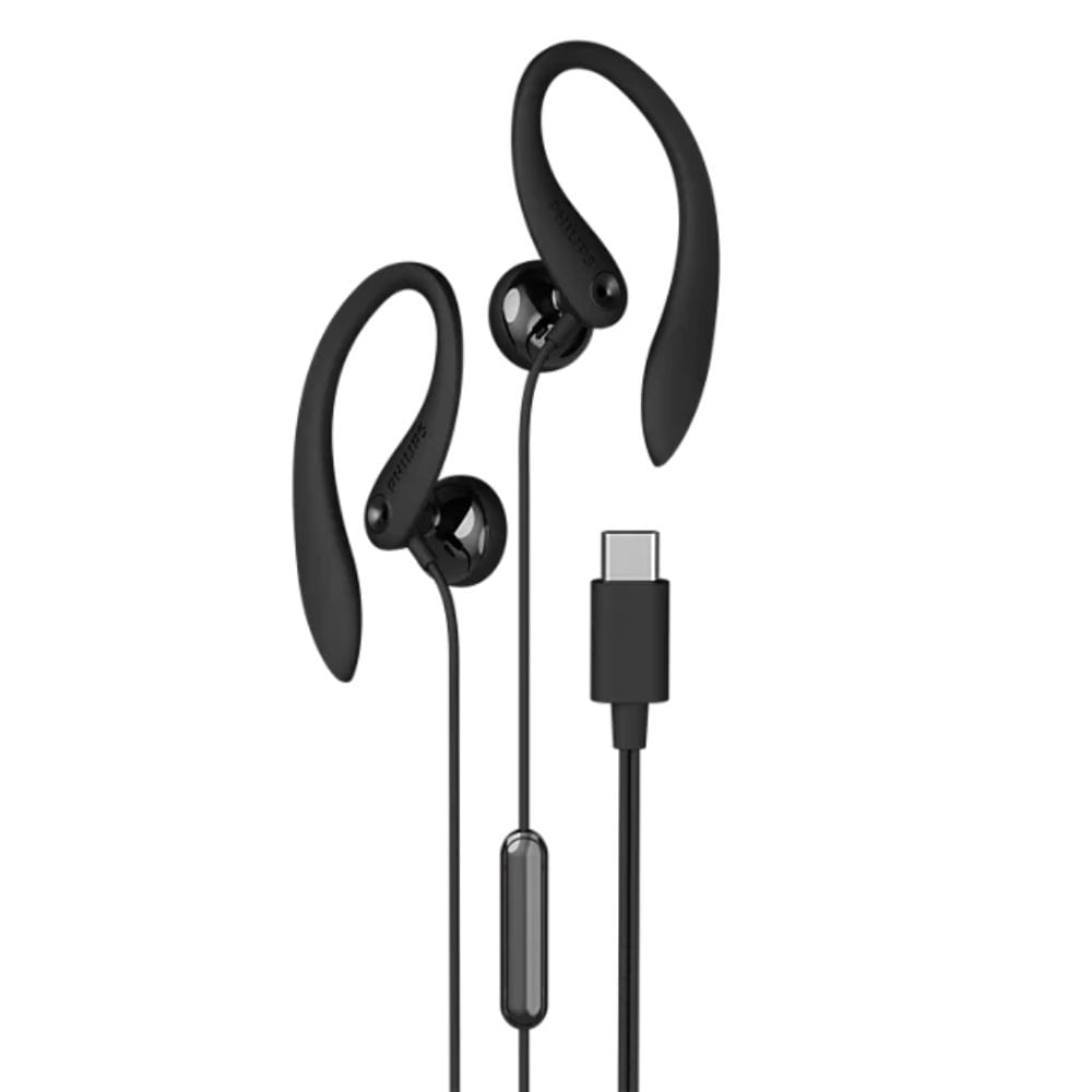 Audífonos In Ear USB-C Philips SHS3305M2BK - Alámbrico con Gancho