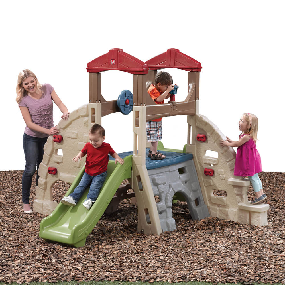 Juego Escalador y Resbaladera Alpino STEP2 para niños - Juego de Exterior