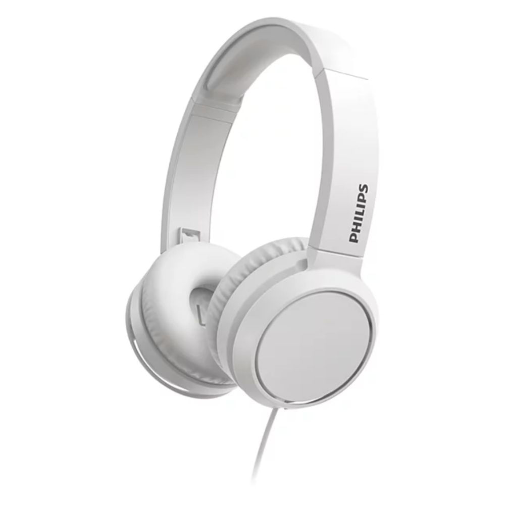 Audífonos On Ear Philips TAH4105WT - Alámbrico Conector 3.5mm