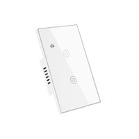 Interruptor Inteligente Wifi Doble 2 Botones Blanco