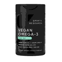 Omega 3 Vegano de Algas DHA y EPA Aceite de Algas 60 Cápsulas