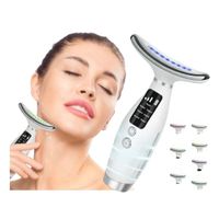 Masajeador Facial 7 modos Calefacción y Vibración Cuidado de la Piel