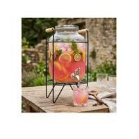 Dispensador De Bebidas Con Rack Metálico 8 LT