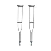 Muletas Aluminio Care 1 Par Plomo