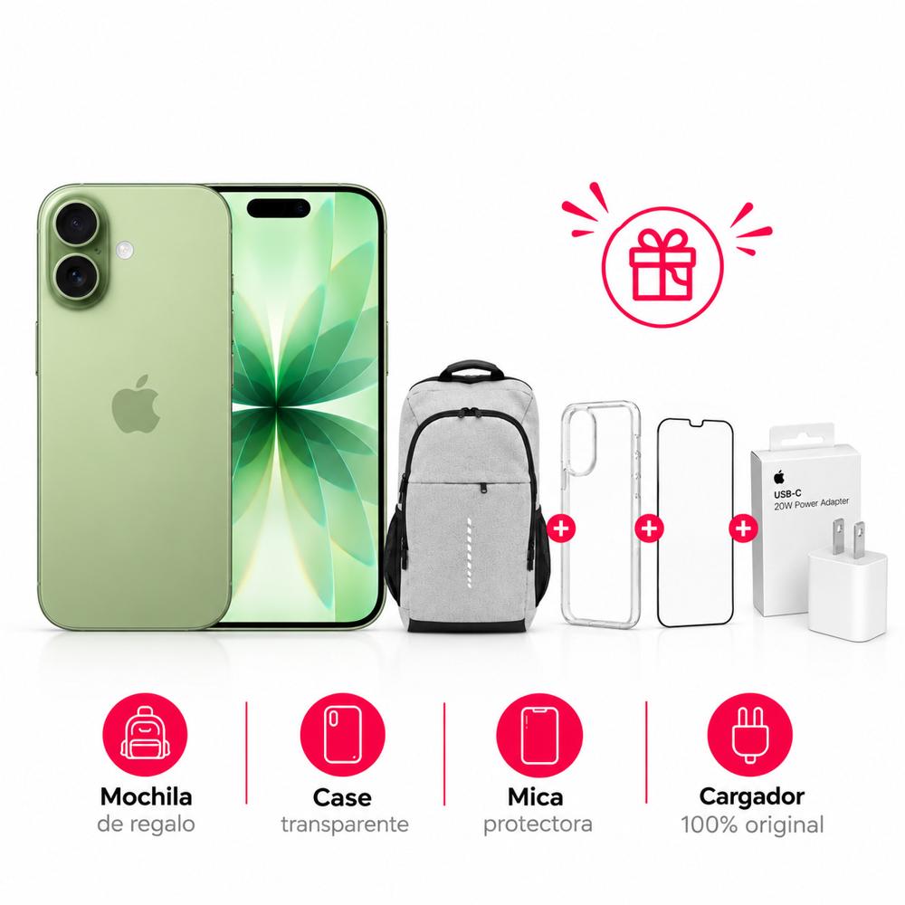 apple iphone 17 256gb esim verde más regalos