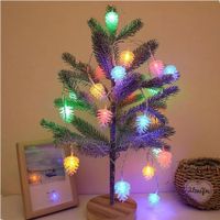 Guirnalda Navideña 9m 80 LED Piñas Multicolor Arteza con Modos de Luz y Control
