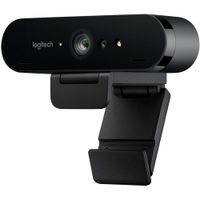 Logitech Brio 4K Cámara Web 13MP 4K HDR Zoom 5x Grafito - 960-001723