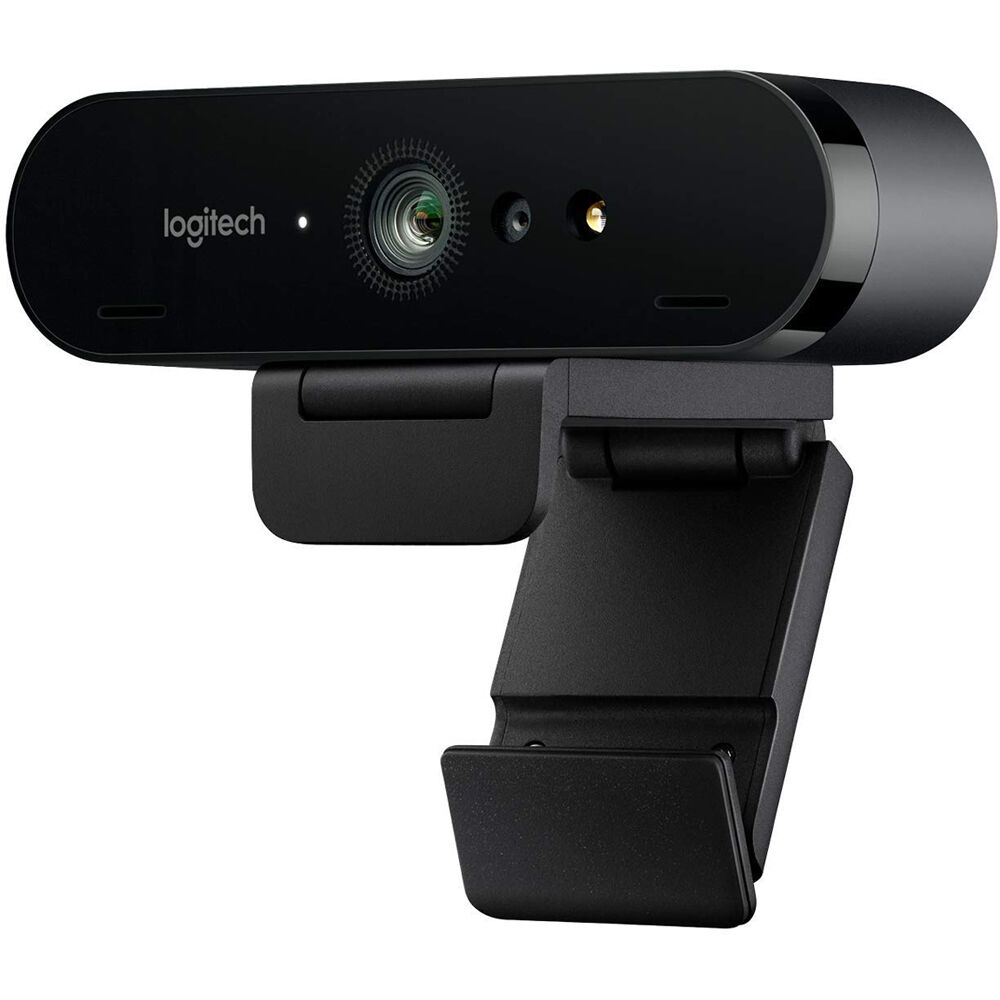 Logitech Brio 4K Cámara Web 13MP 4K HDR Zoom 5x Grafito - 960-001723