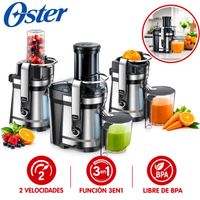 Extractor de Jugos Oster 3 en 1 FPSTJE318C 1000W