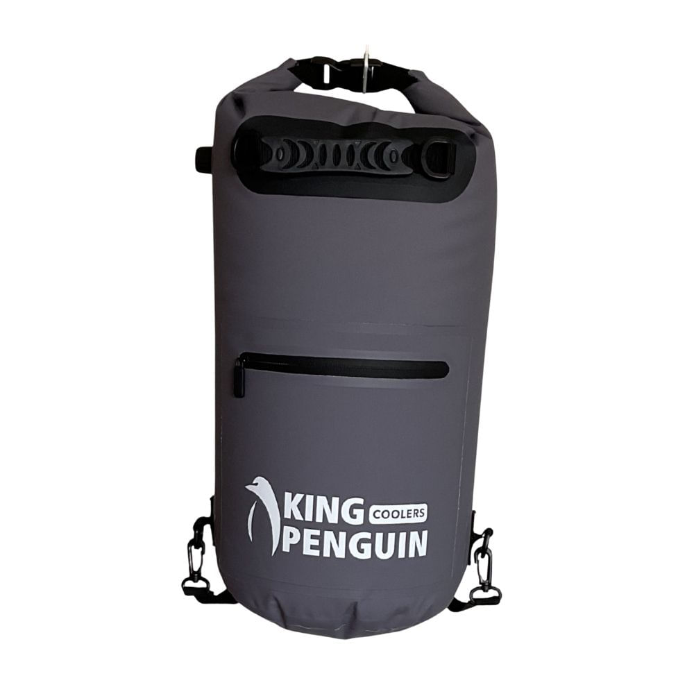 Cooler Mochila Plegable KING PENGUIN 20 L - All-Day Companion - Gris Ártico