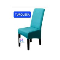 06 Forros de silla XL arabe color Turquesa Liso
