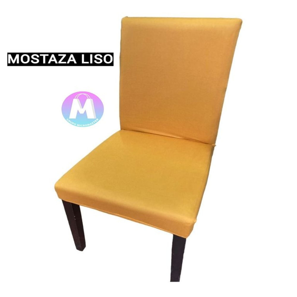 06 Forros de silla spandex color Mostaza