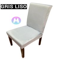 08 Forros de silla spandex color Gris liso