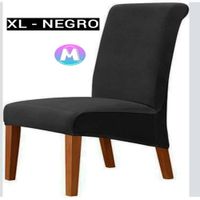 06 Forros de silla XL arabe Negro Liso