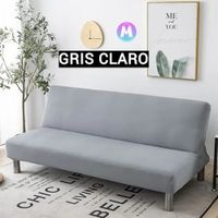 Forro para Futon o Sofa cama Gris claro
