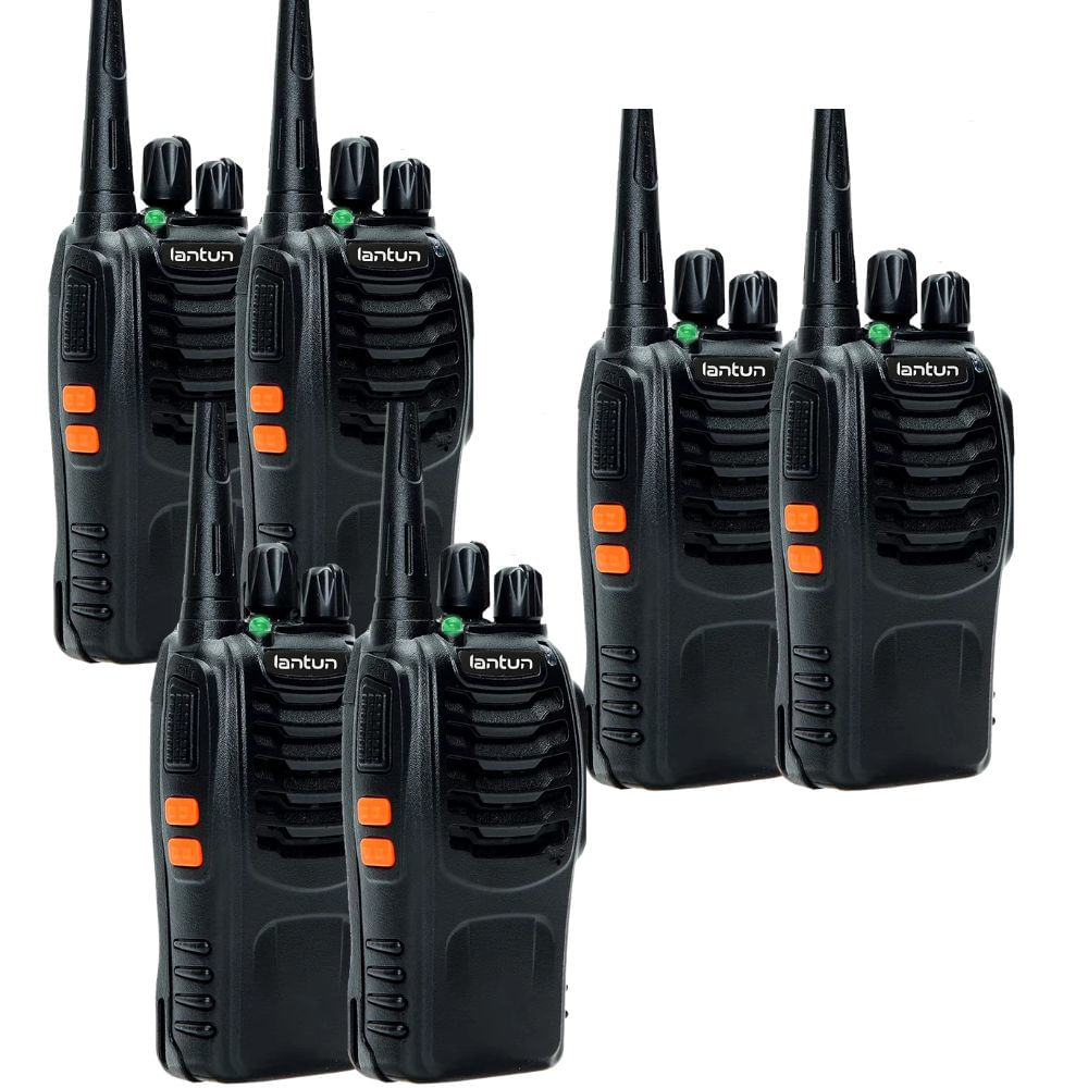 Walkie Talkie Radio Pack 6 Unid Alcance 5 Km Con 16 Canales