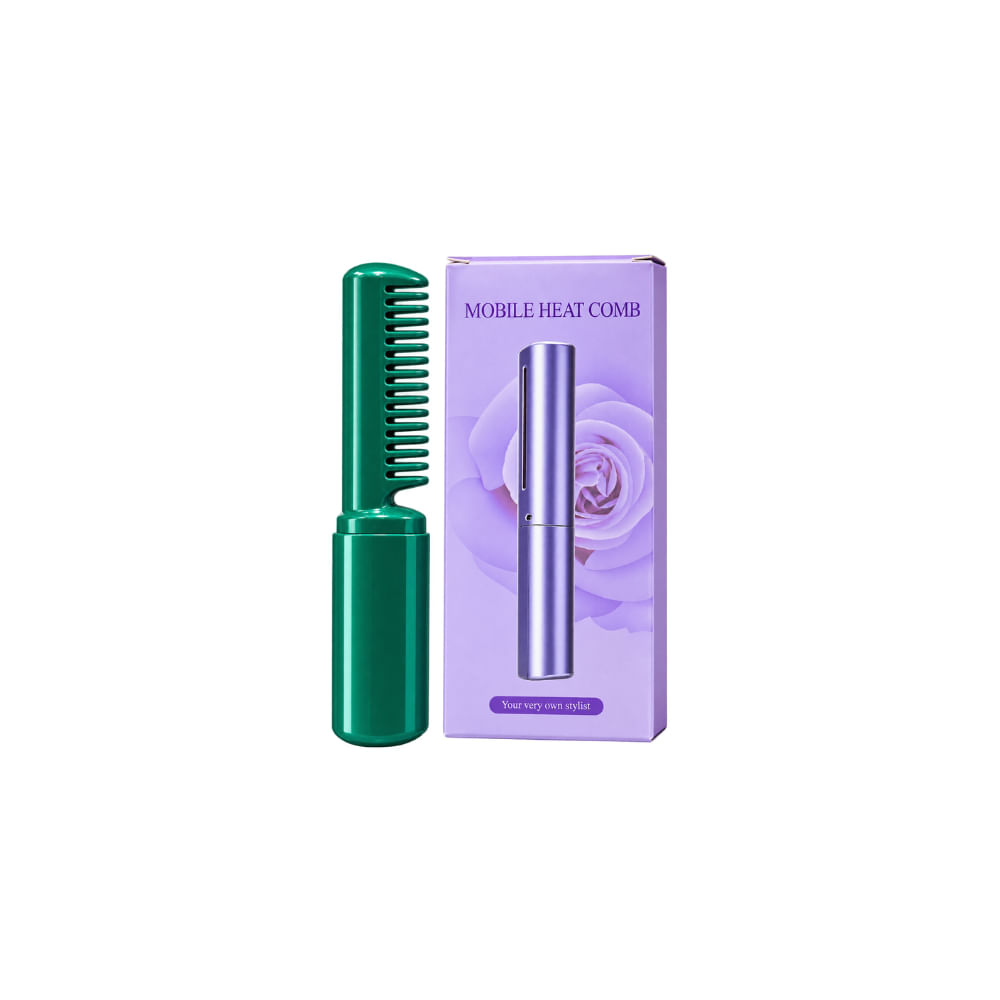 Cepillo Alisador Térmico Recargable para Cabello