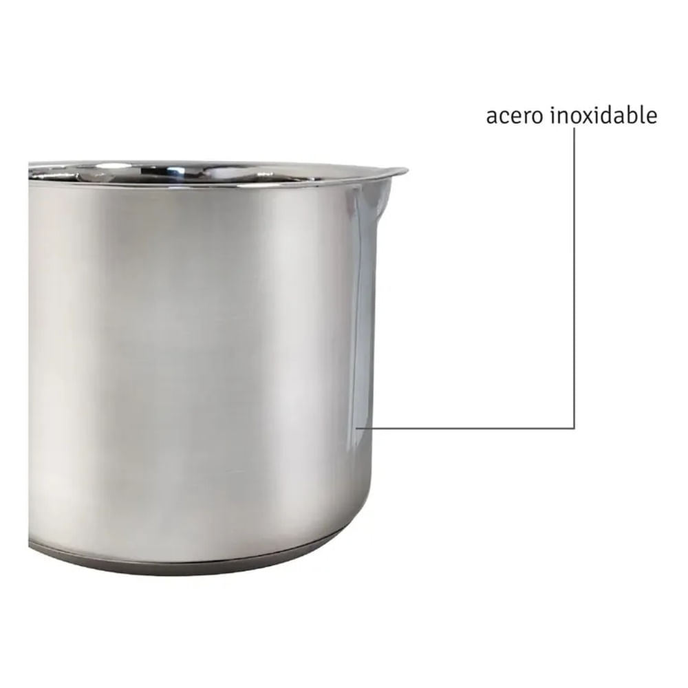 Jarro Hervidor de Acero Inoxidable 12 cm HUDSON