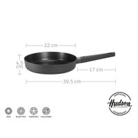 Sartén de Aluminio Antiadherente 22cm Daily HUDSON