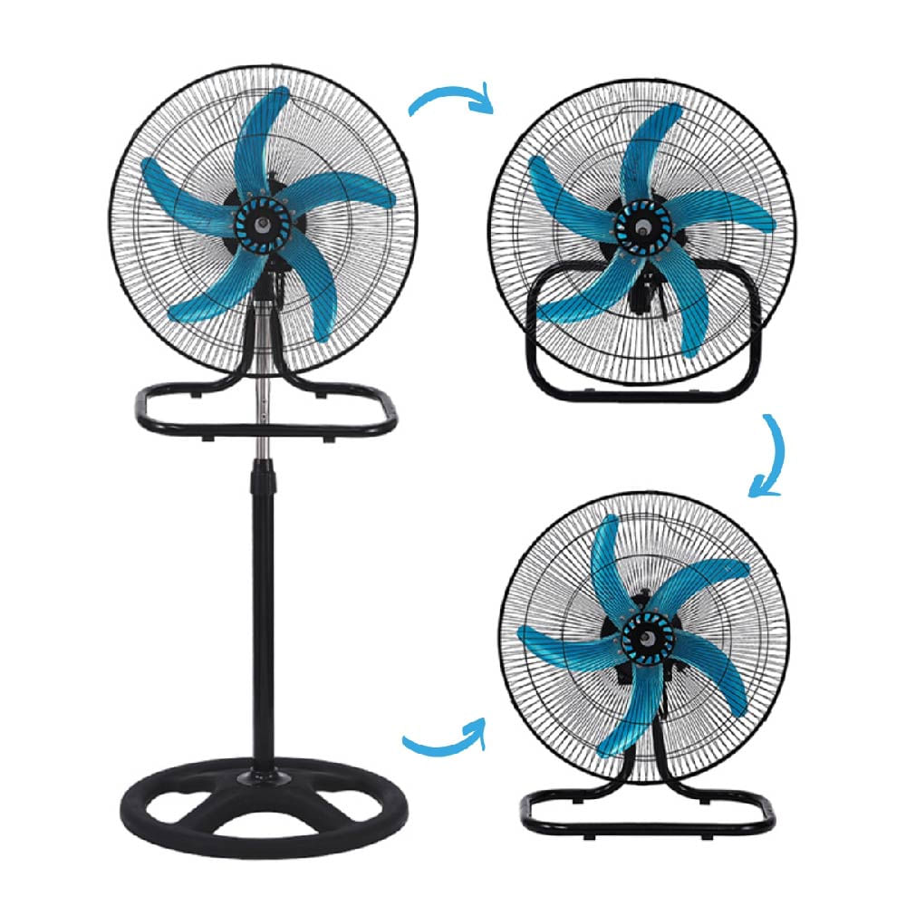 VENTILADOR 3 EN 1 DE 18 PULGADAS CON 5 ASPAS Y 3 VELOCIDADES