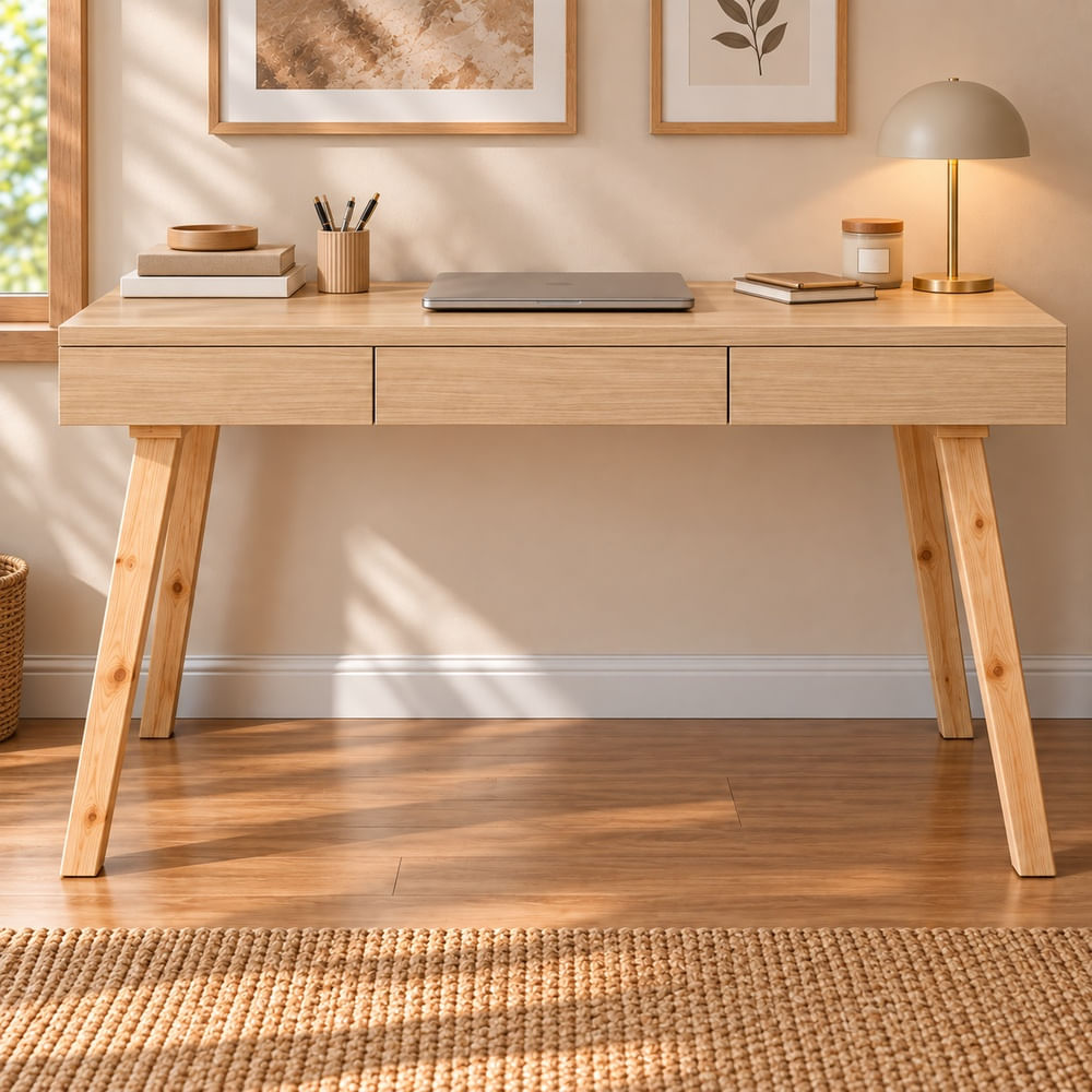 Escritorio Minimalista Delic Ventitas Home Manzano