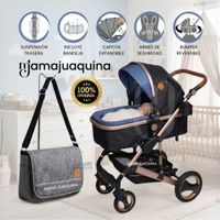 Coche Moisés Travel System IBERIA Edición Limitada Blue