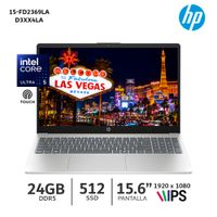 Laptop HP 15-fd2369la Intel Core Ultra 5 225U 24Gb Ram 512Gb SSD 15.6 FHD - D3XX4LAABM.