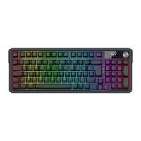 Teclado Redragon Eisa LCD Pro K719 Wireless Spa Switch Mint - Black