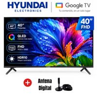 Televisor Hyundai 40 HYLED4029QG Full HD QLED - Antena Digital