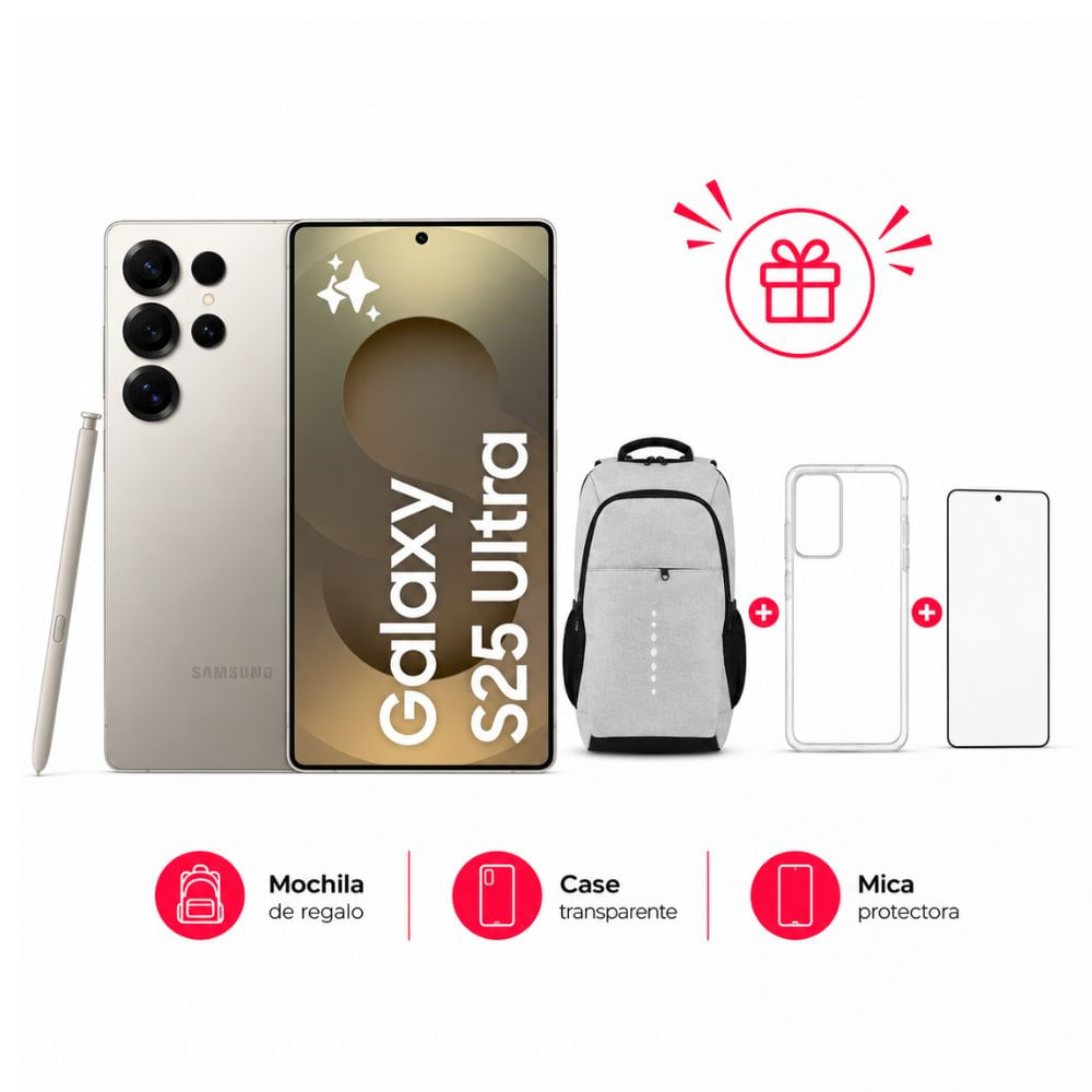 samsung galaxy s25 ultra 256gb 12gb - gris mas regalos
