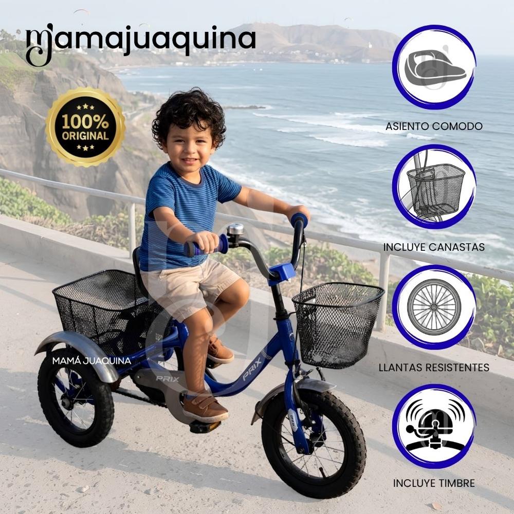 Triciclo De Paseo STORMI Edición Exclusiva Blue