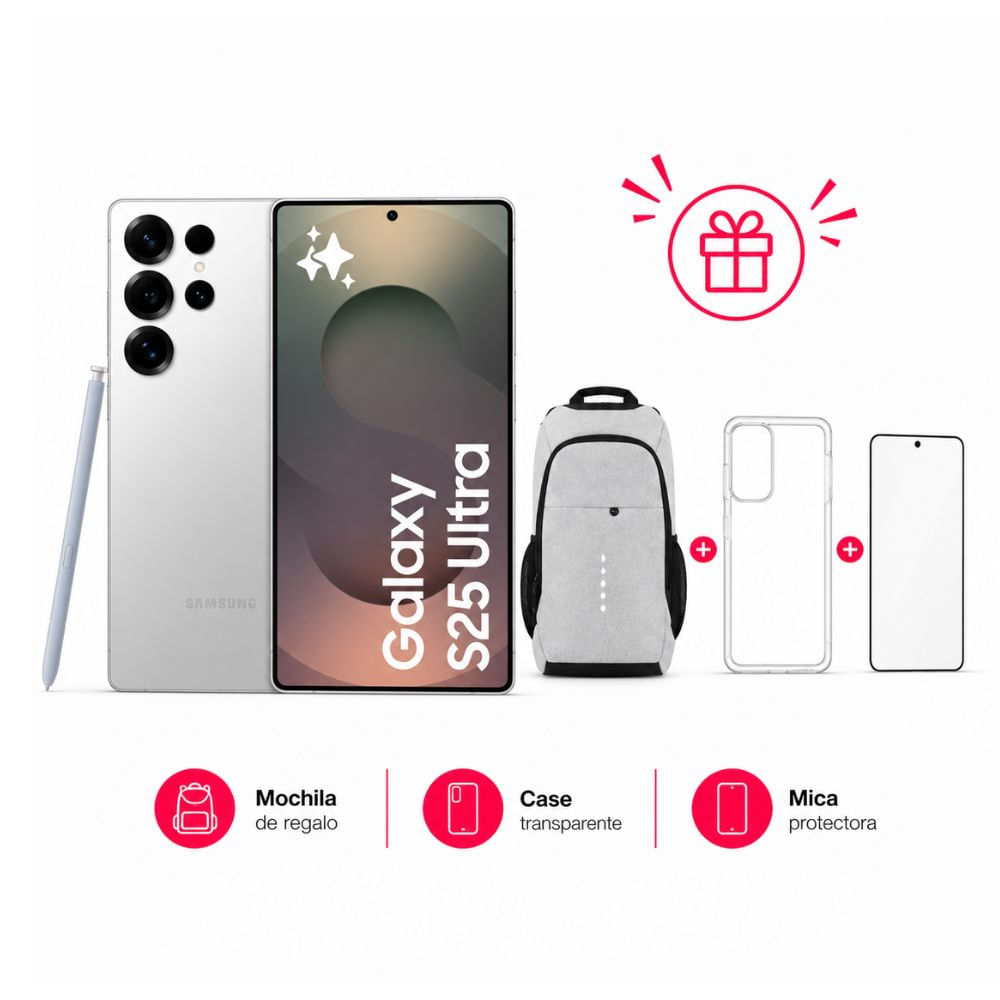 samsung galaxy s25 ultra 512gb 12gb - blanco mas regalos