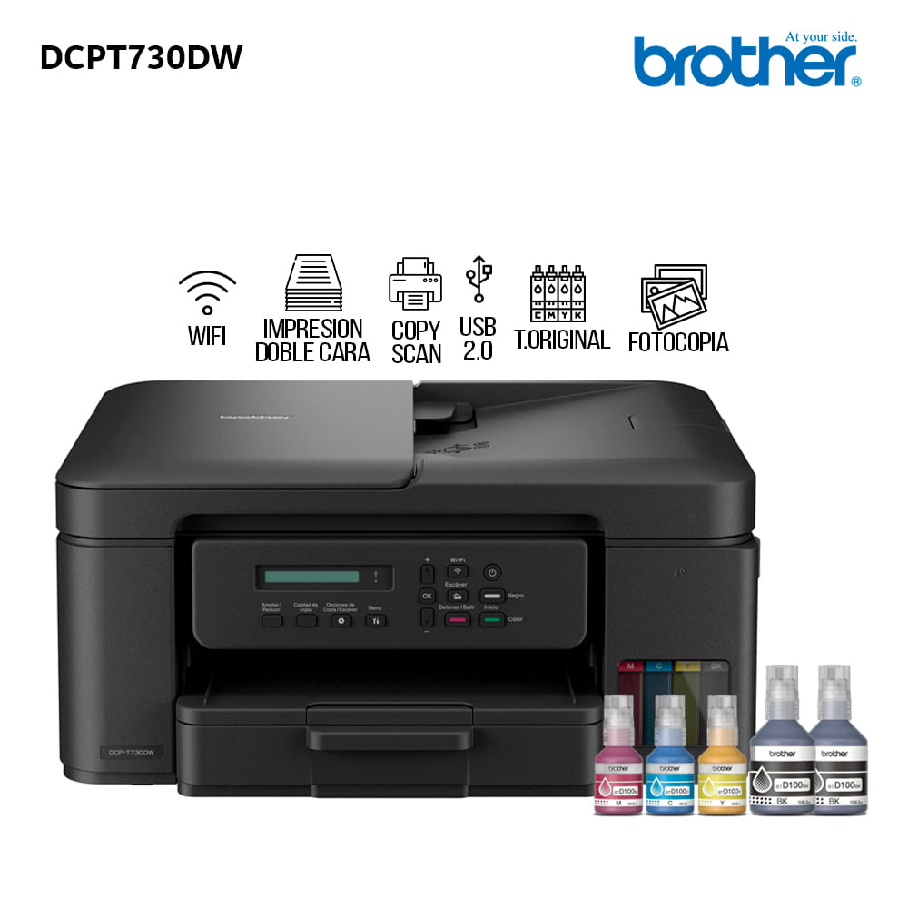 Impresora Multifuncional Brother DCP-T730DW