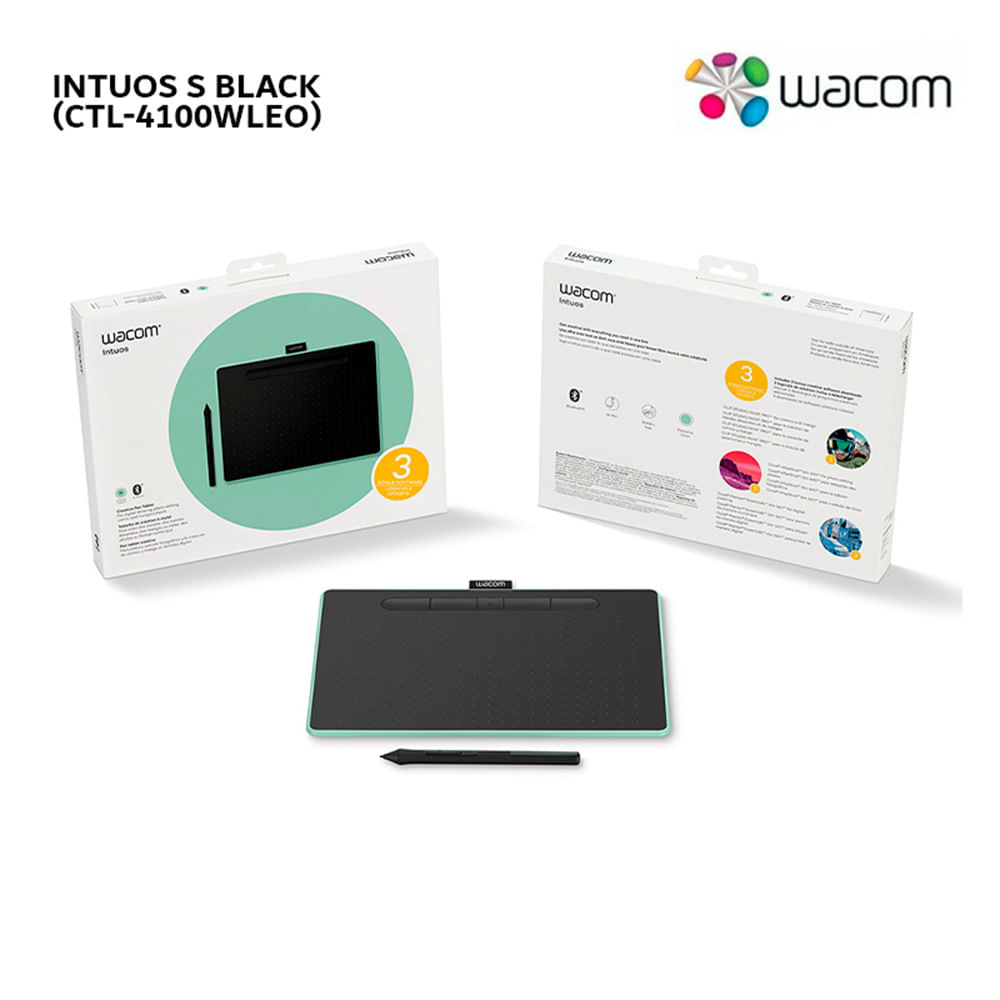 Tableta Grafica Wacom Intuos S Black CTL-4100