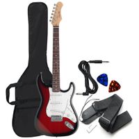 Guitarra Electrica Rojo con Accesorios Completa