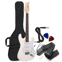 Guitarra Electrica Blanco con Accesorios Completa
