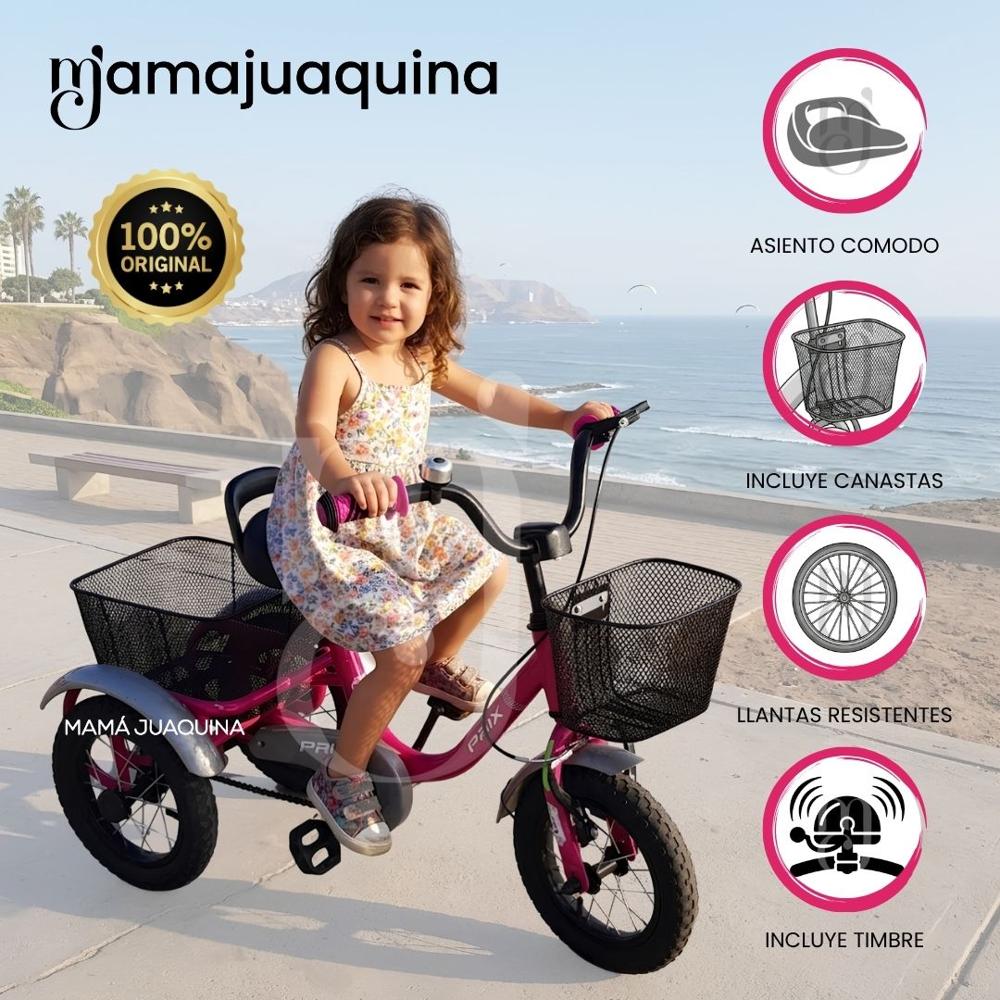 Triciclo De Paseo STORMI Edición Exclusiva Dark Pink