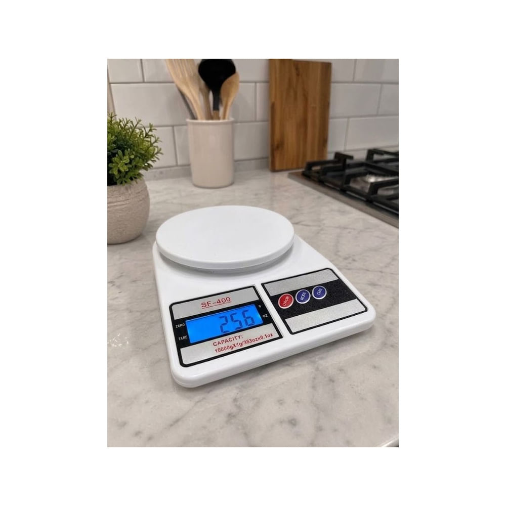 balanza de cocina gramera con luz 1gr a 10kg