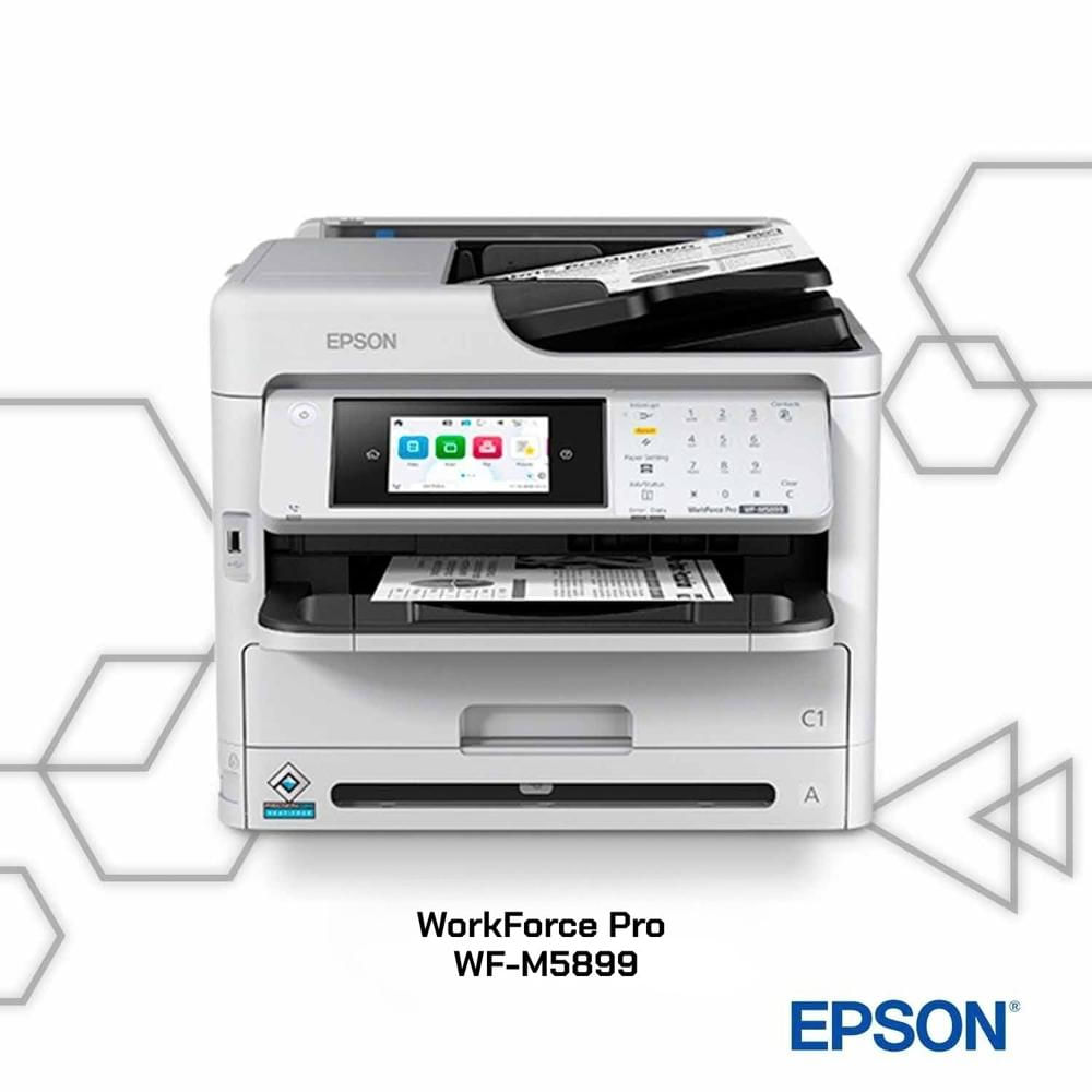 Impresora multifuncional EPSON Workforce Pro WF-M5899 monocromática WiFi