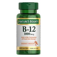 Vitamina B12 1000 Mcg Nature's Bounty 200 Tabletas