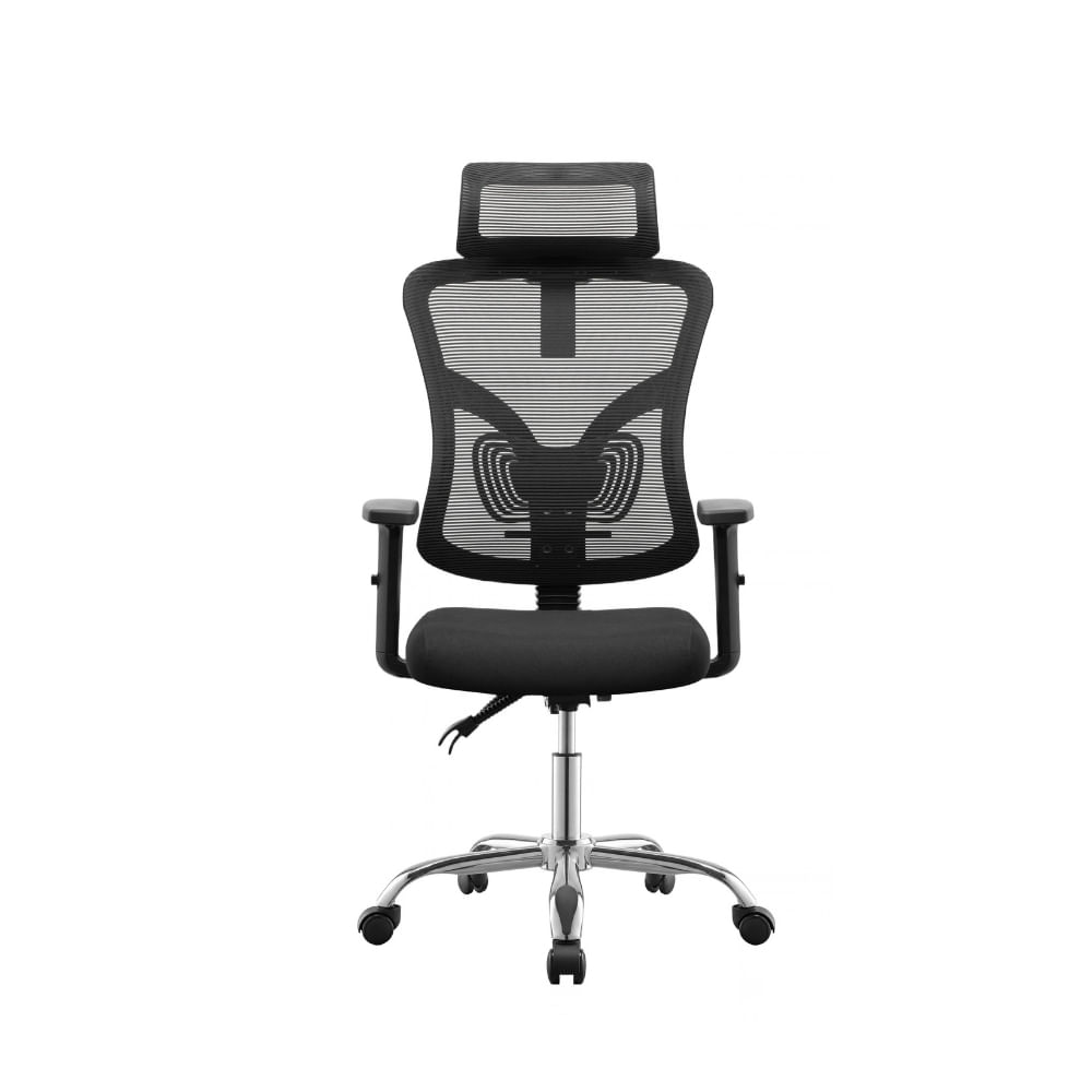 Silla Porter Ultra Negra Con Cabezal - Ziyaz