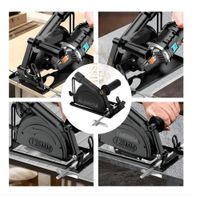 ADAPTADOR DE AMOLADORA SIERRA CIRCULAR GUIA CORTE 45